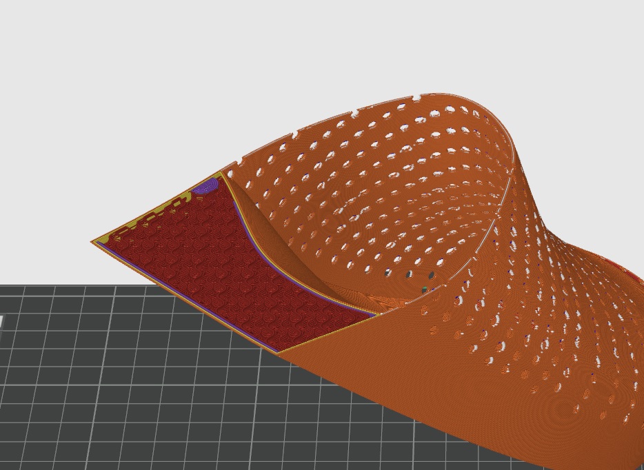 Gyroid Infill for 3D Printed Shoe Midsole
