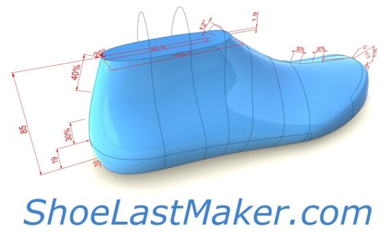 ShoeLastMaker Parametric Shoe Last Design Software