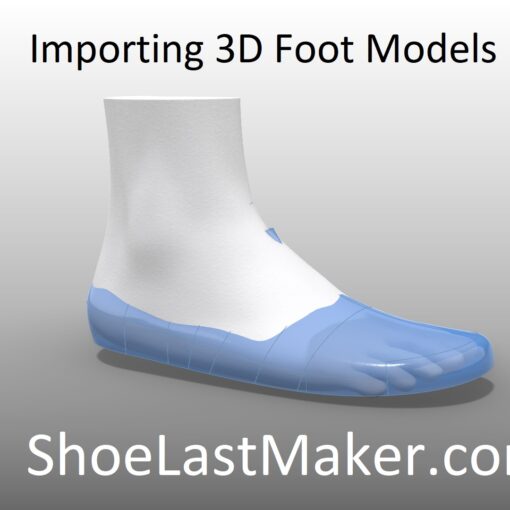Importing 3D Foot Models