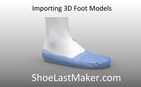 Importing 3D Foot Models