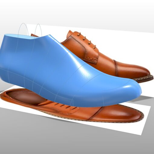 Designing shoe lasts from reference images in Shoe Last Maker