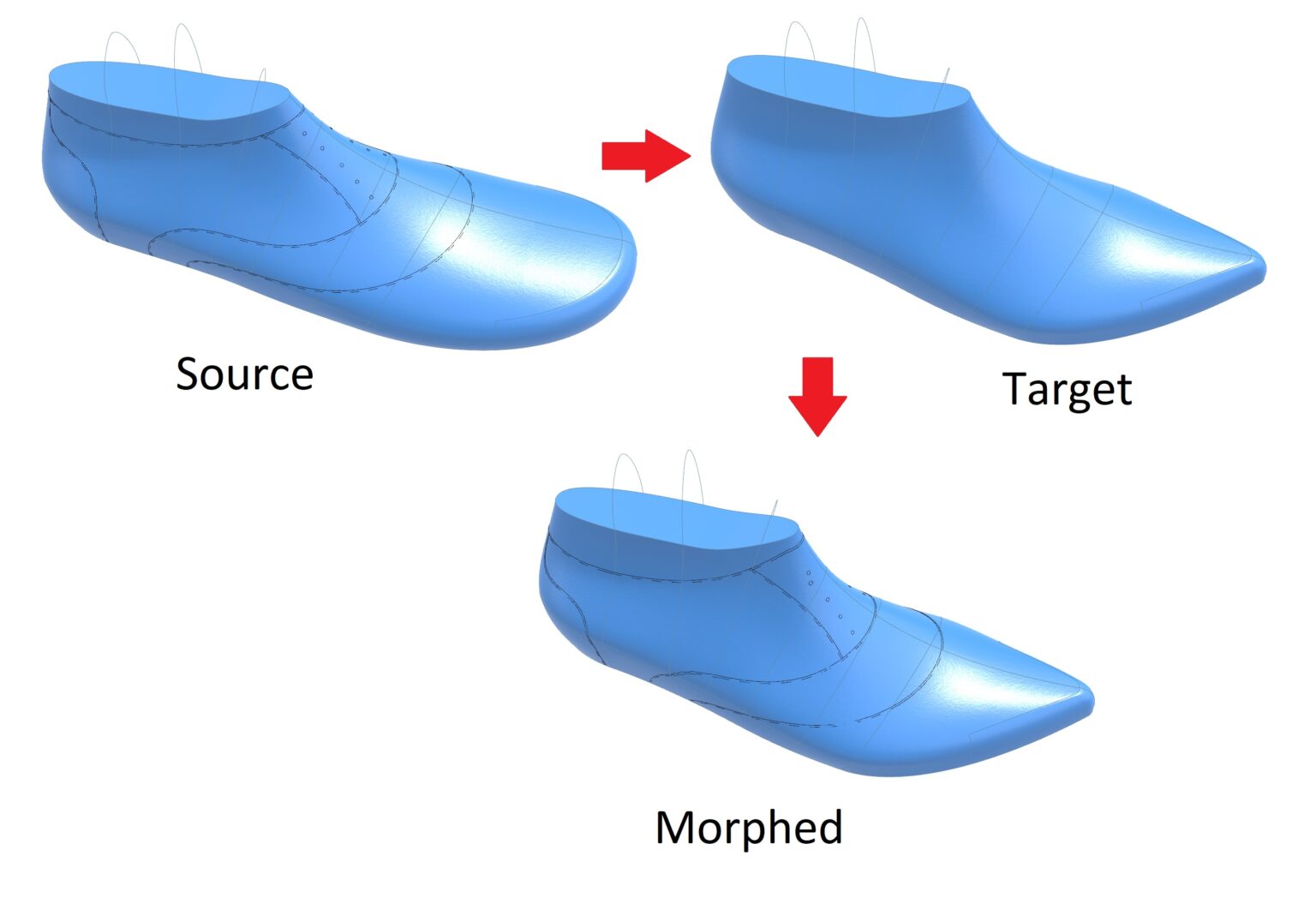 Morphing Shoemaking Patterns - 3DShoemaker