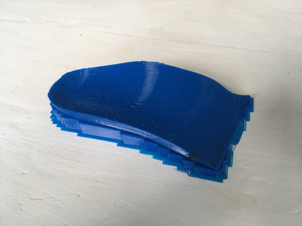 3D Printed Orthotic with support Top