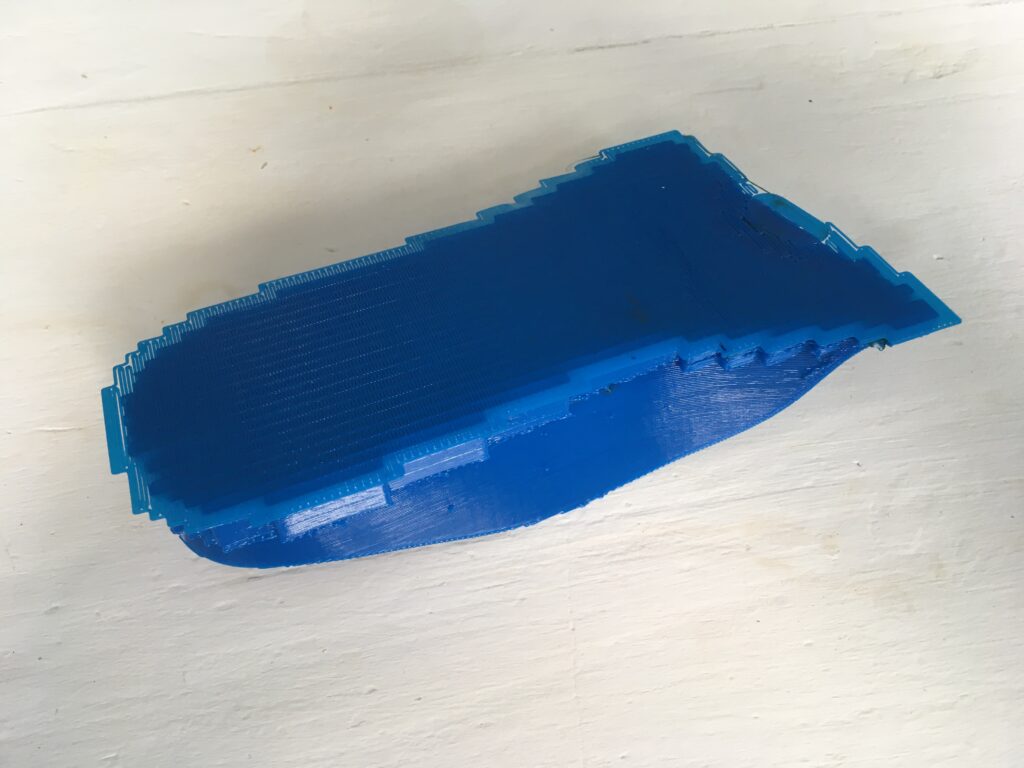 3D Printed Orthotic with support bottom