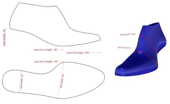 Shoe-Last-Measurements