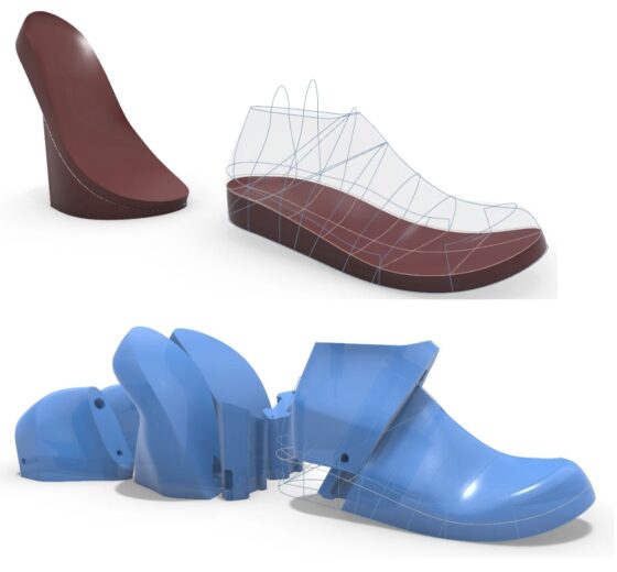 3D Printable Shoe Last and Orthotics for Managin Leg Length Descrepancies