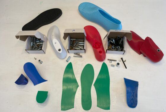 3D Printed Shoes and Shoe Components