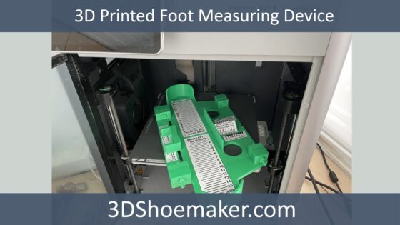 3D Printing a Shoe Size Measuring Device Similar to Brannock