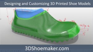 Designing and Customizing 3D Printed Shoe Models