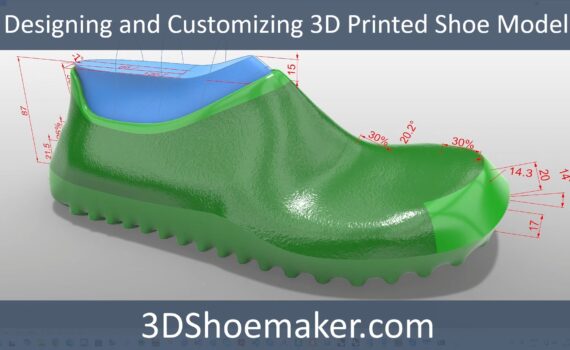 Designing and Customizing 3D Printed Shoe Models