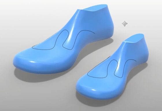 Morphing Curves from One Shoe Last to Another for Creating 3D Printable Shoe Tool Paths