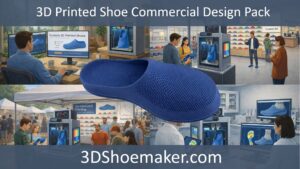 3D Printed Shoe Commercial Design Pack