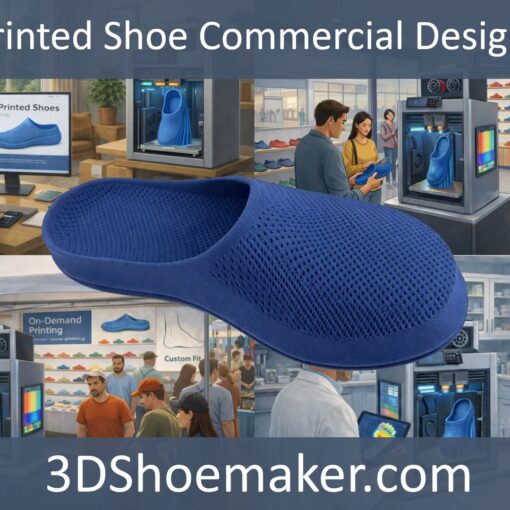 3D Printed Shoe Commercial Design Pack