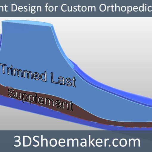 Supplement Design For Custom Orthopedic Shoe Lasts