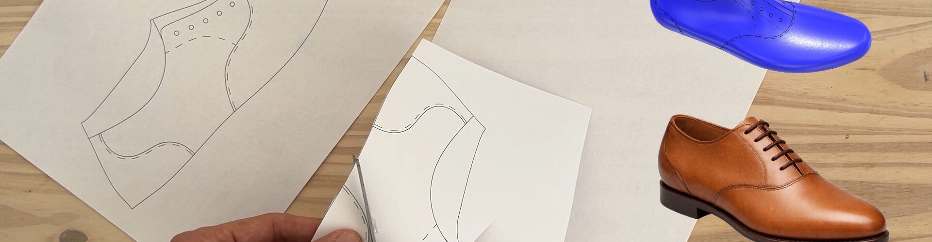 Flattened Shoe Last Forms and Layouts for Designing Shoemaking Patterns