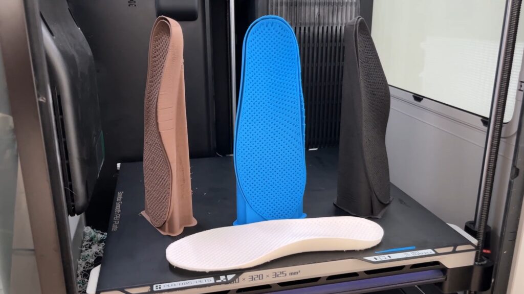 3D Printed Breathable Custom Shoe Insoles