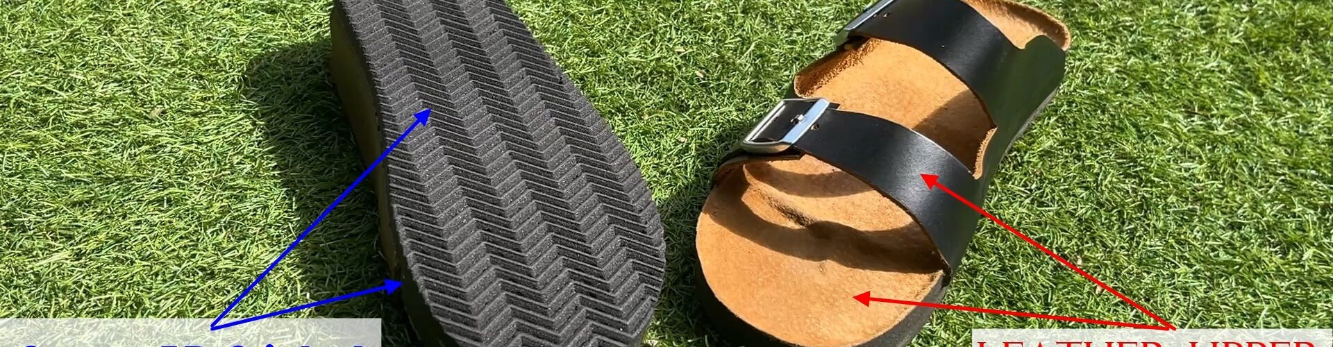 Custom Leather Sandals with 3D Printed Body